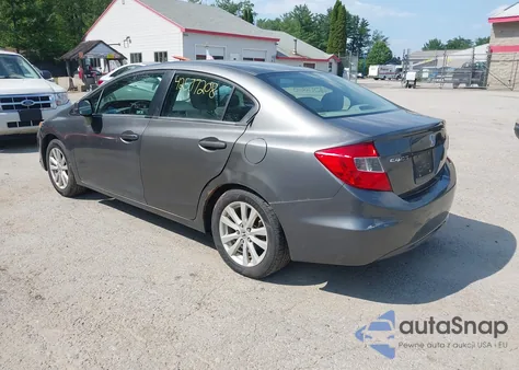 2012 Honda Civic Ex-L из США, поврежденный, VIN 2HGFB2F93CH331419